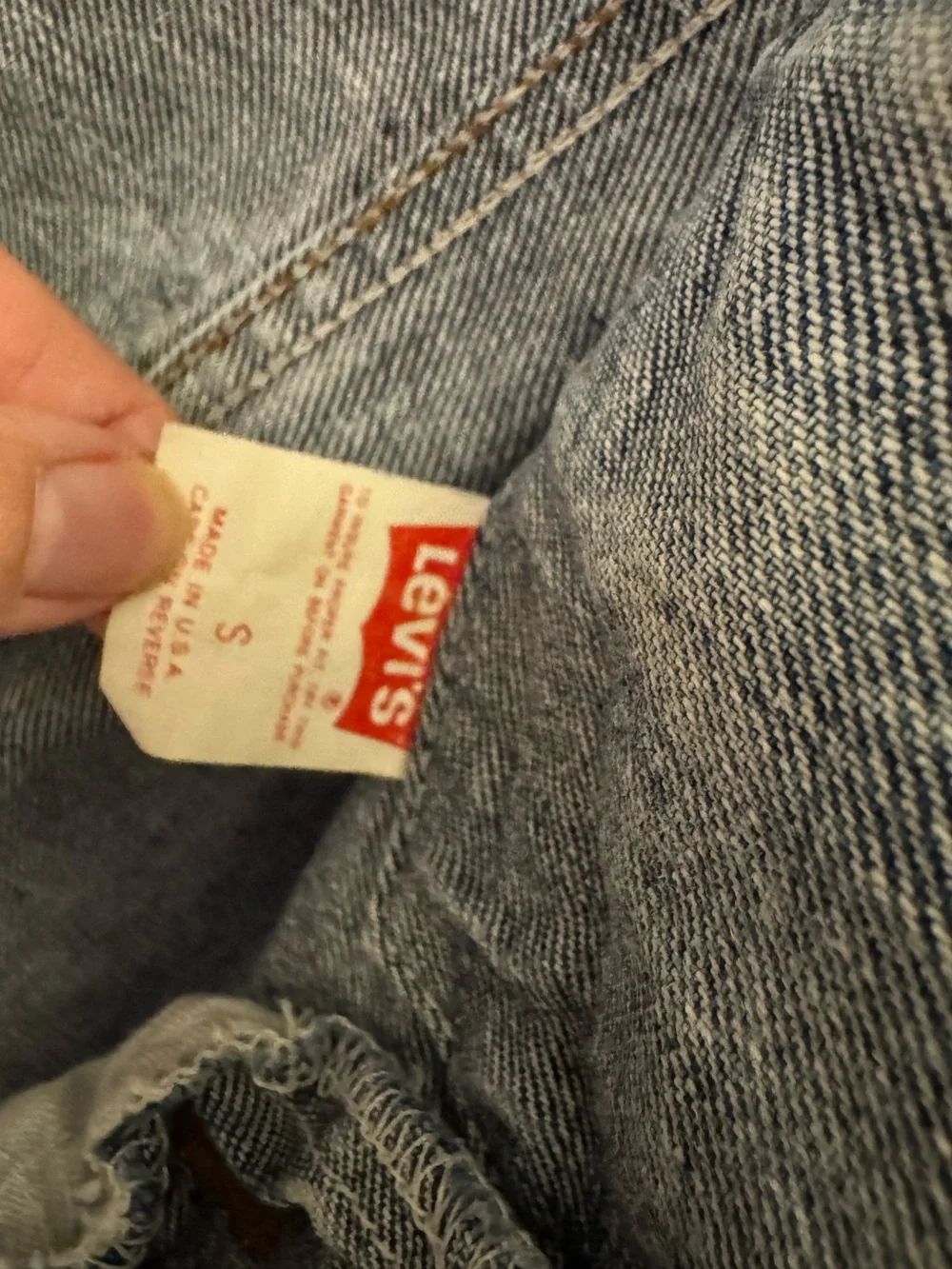 Vintage Levi's Acid Wash Denim Jacket